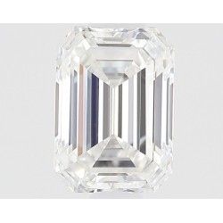 Diament szlif szmaragdowy, 0.3ct, VS1, F, GIA 6531506206
